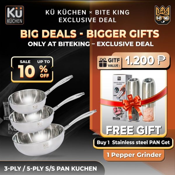 3-PLY / 5-PLY S/S PAN KUCHEN